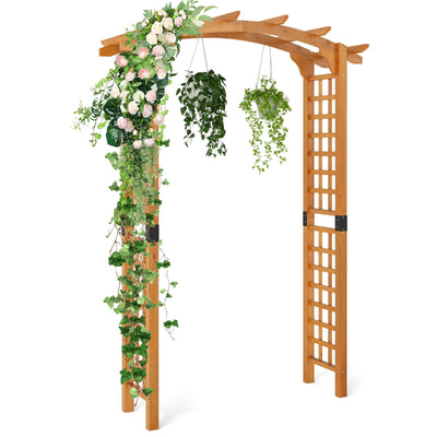 Lucktree Wooden Wedding Arch for Ceremony Party