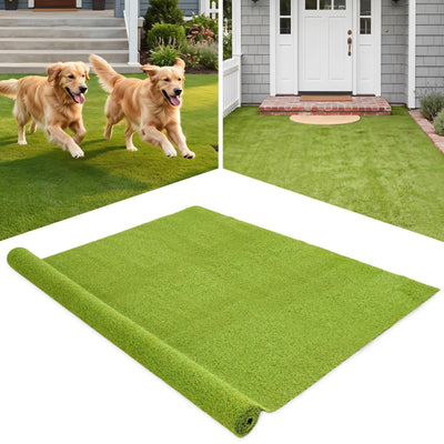 Lucktree 15 FT x 7 FT Artificial Turf Rug