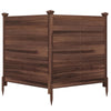 Lucktree Wooden Privacy Fence with Stakes 47" W x 45.5" H