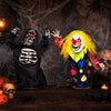 Lucktree 2 Pack Halloween Animated Tabletop Clown & Grim Reaper Decorations