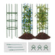 Lucktree 2 in 1 Round Trellis for Climbing Flower Vegetable Fruit