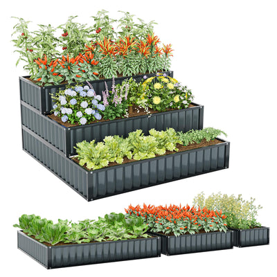 Lucktree 3 Tier Raised Garden Bed