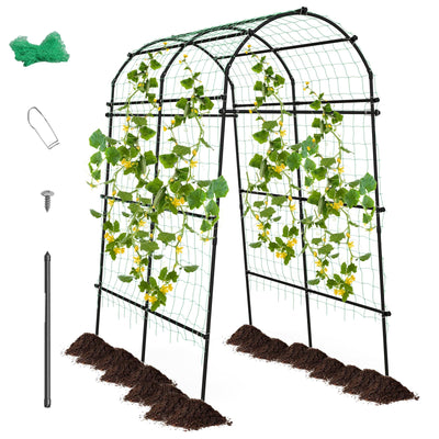Garden Arch Trellis for Climbing Plants - Lucktree