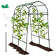 Garden Arch Trellis for Climbing Plants - Lucktree