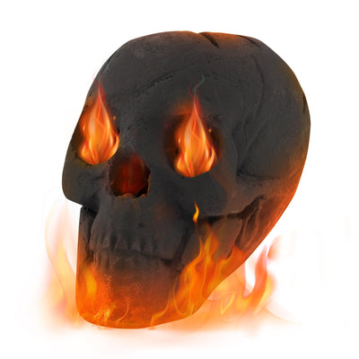 Lucktree Halloween Fire Pit Skull Ceramic