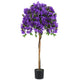 Lucktree 53” Bougainvillea Artificial Tree with 576 Flowers