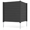 Lucktree Air Conditioner Fence 2 Panels - 48''W x 48''H Outdoor Privacy Screen with Upgraded Metal Stakes