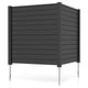 Lucktree Air Conditioner Fence 2 Panels - 48''W x 48''H Outdoor Privacy Screen with Upgraded Metal Stakes