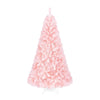 6FT Pink Artificial Christmas Tree with Folding Metal Stand