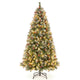 Lucktree Pre-Lit Christmas Tree with 8 Lighting Modes