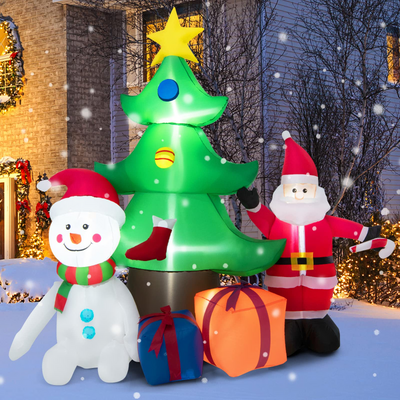 Lucktree 6.5FT Inflatable Christmas Decoration