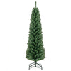 Lucktree 5ft / 6ft / 7ft / 8ft Artificial Skinny Xmas Tree with Quick Shape Technology