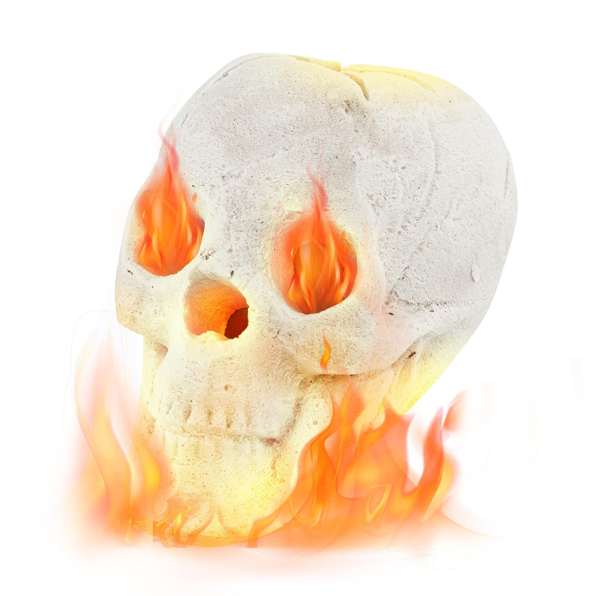 Lucktree Halloween Fire Pit Skull Ceramic