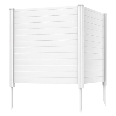 Trash Can Enclosure with 3 Stakes - Lucktree