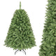 10/7.5/6.5/6/9/4.5/4 FT Artificial Christmas Tree w/ Easy-Setup Hinges, Unlit
