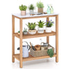 Lucktree 3 Tier Outdoor Potting Bench with Faux Marble Tabletop