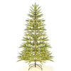 Lucktree 6.5ft / 7.5ft Simulated Artificial Cypress Xmas Tree with Warm-White Fairy LED Lights