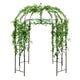 Lucktree Birdcage Shape Garden Arbor, 8.4ft High x 7ft Wide