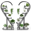 Lucktree 5 Tier Metal Plant Stand Indoor