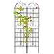 Lucktree 2 Pack Trellis for Climbing Plants Outdoor, 7 FT Tall Galvanized Steel Garden Trellis