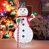 Lucktree 5 FT Pop-up Lighted Christmas Snowman