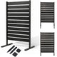 Lucktree 37" W x 61" H Outdoor Privacy Fence Screen with Ground Stakes & Base Feet (1/2)