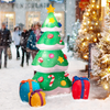 Lucktree Inflatable Christmas Tree, Inflatable Santa Claus Climbing Tree