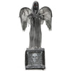 Lucktree 5.5 FT Halloween Animated Praying Angel Statue with Light Up Eyes & Shaking Wings
