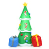 6FT Inflatable Christmas Tree w/Gift Boxes Blow Up Lighted Outdoor Decoration