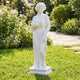 Lucktree 31.5" Greek Goddess Statue with Bird