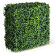 Lucktree Artificial Boxwood Hedge Wall, Faux Grass Wall with PE Leaves and Aluminum Frame