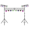 Lucktree DJ Light Stand, 14FT Lighting Truss System with 32 Lights Hold 220LBS Capacity