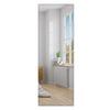 Lucktree Full Length Mirror Wall Mounted , 43 x 15 Inch Rectangle Frameless Mirror w/Beveled Edge, Wall Dressing Mirror