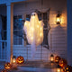 5 FT Halloween Hanging Swing Ghost Decoration with LED Lights