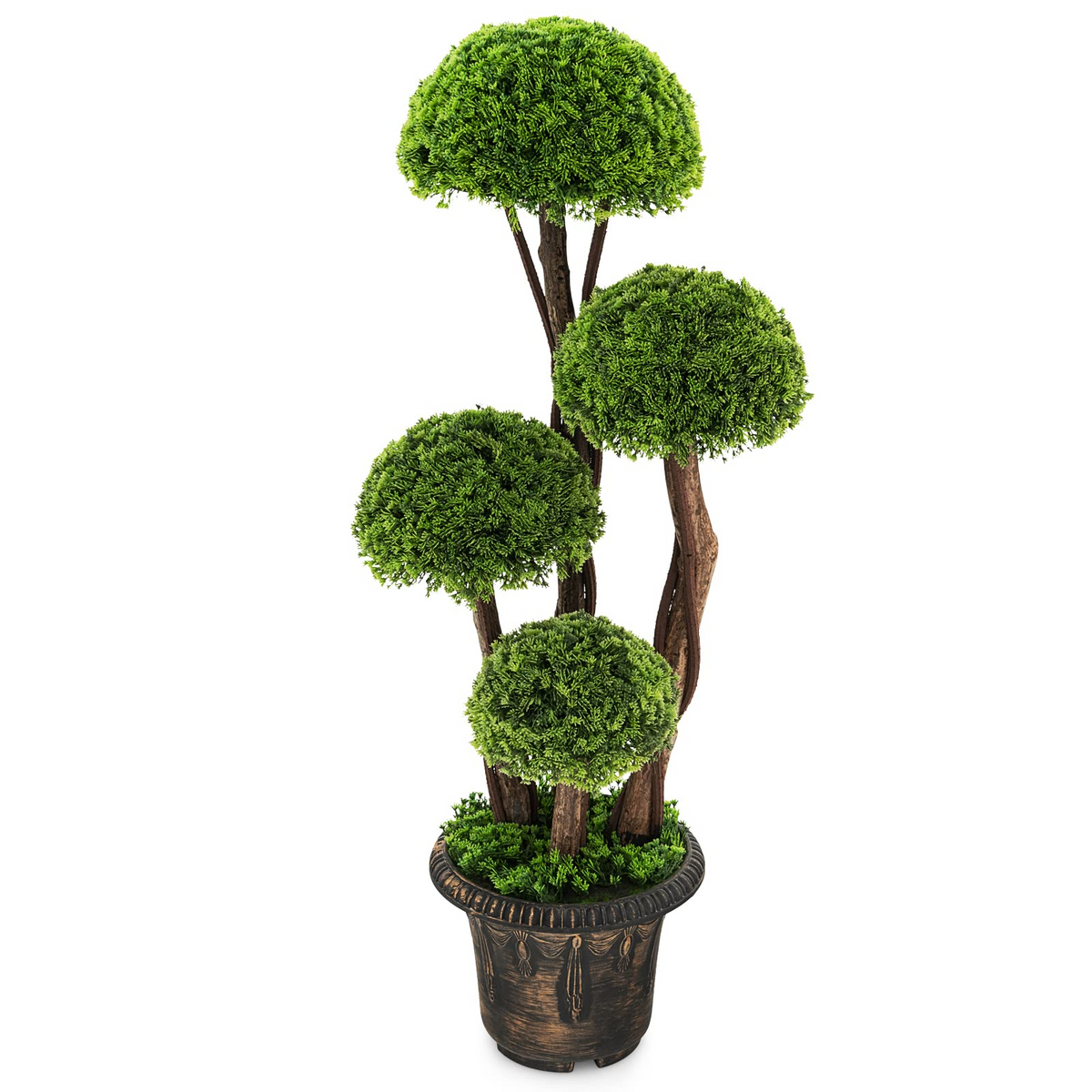 Lucktree Artificial Cypress Topiary Ball Tree - LucktreeUS