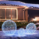 Lucktree 3 Pack Christmas LED Light Balls for Tree