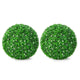 Lucktree 2 PCS 19.5 Inch Artificial Plant Topiary Ball, Round Holly Faux Boxwood Balls