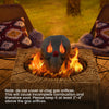 Lucktree Halloween Fire Pit Skull Ceramic