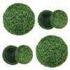 Lucktree 2 PCS 20 Inch Artificial Plant Topiary Ball, Round Faux Boxwood Balls Outdoor