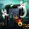 Lucktree Halloween Decorations, Halloween Inflatable Ghost With Led Lights