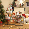 Lucktree 2 Pack Christmas Tree Photo Holder with 36 Round Clips