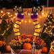 Set of 2 Halloween Lighted Witch Legs Decorations with Stakes