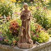 Lucktree 24.5'' St. Francis Garden Statue with Bird Feeder