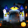 9FT/270 CM Halloween Inflatable Archway with LED Lights