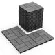 Lucktree 18/36 PCS Interlocking Deck Tiles - 12" x 12" Composite Decking Boards Waterproof All Weather