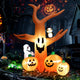 Lucktree Halloween Decorations, Halloween Inflatable Ghost With Led Lights