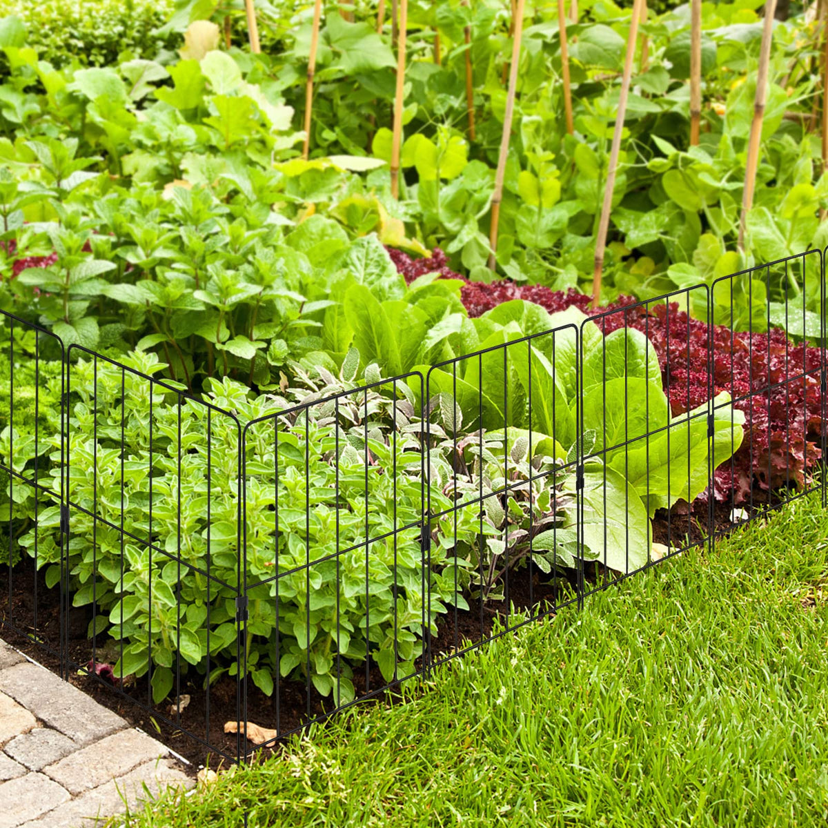 Lucktree Decorative Garden Fence 25 Panels