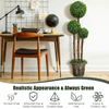 4 Ft Artificial Boxwood Topiary Tree - LucktreeUS