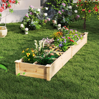 Lucktree Wooden Raised Garden Bed