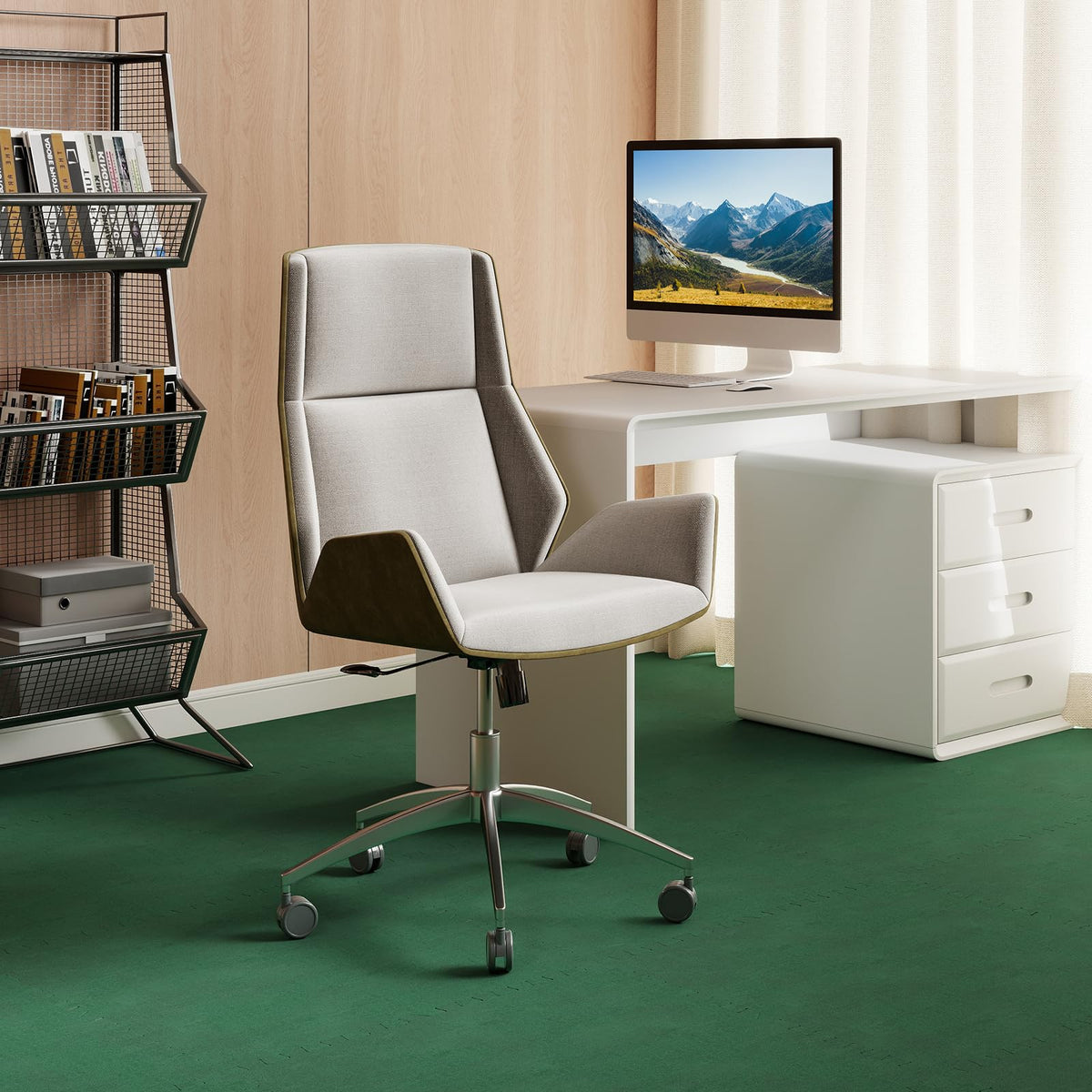 Lucktree 25 Pack-100 Sq.Ft. Foam Floor Tiles for Living Room